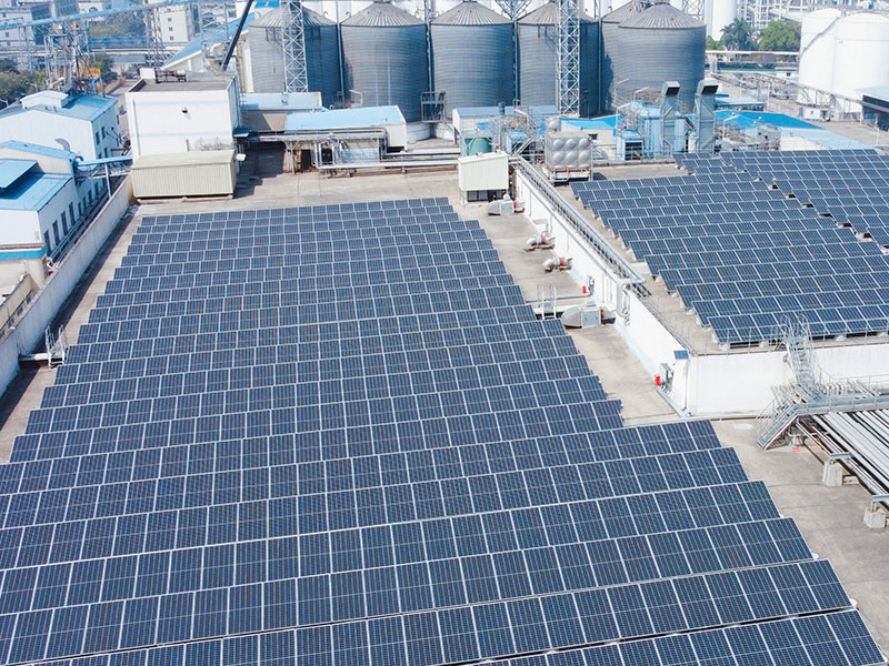 東莞嘉吉445KW分布式光伏發電項目